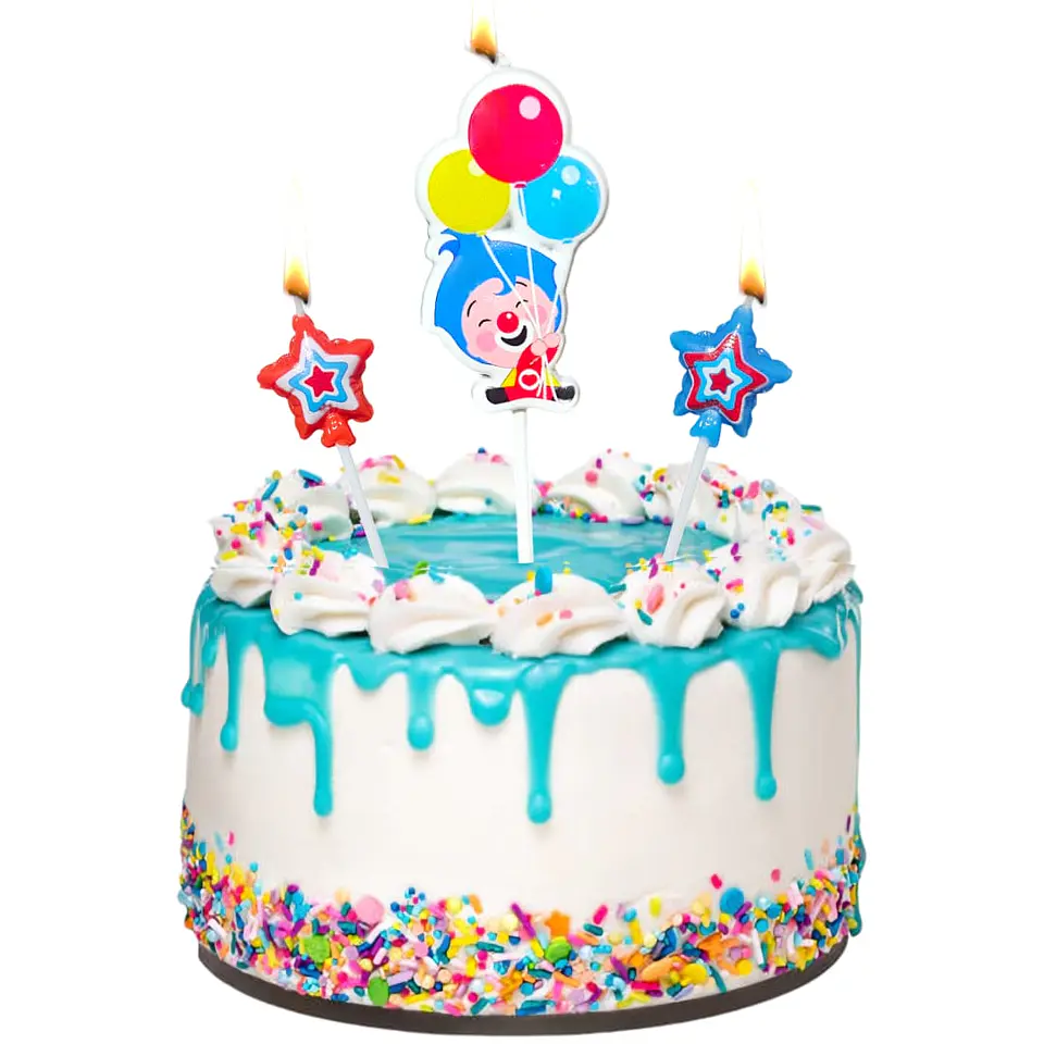 Vela cumpleaños Plim Plim  1