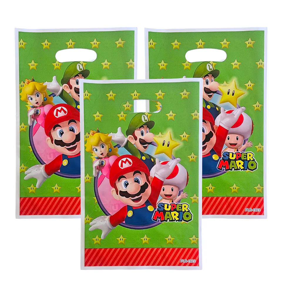 Bolsitas Mario Bros x10 1