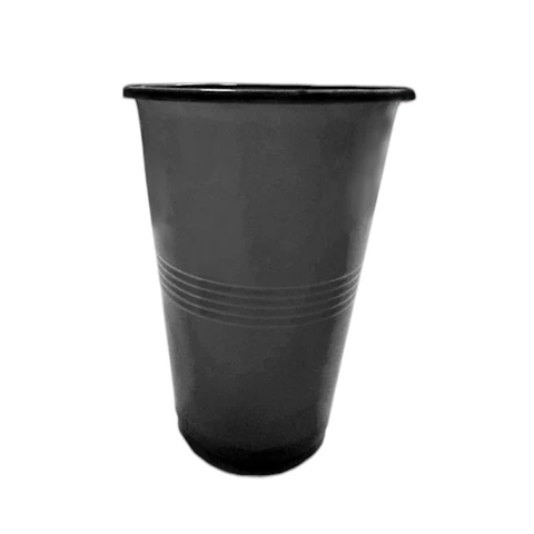 Vasos extra grandes 6 unidades negro