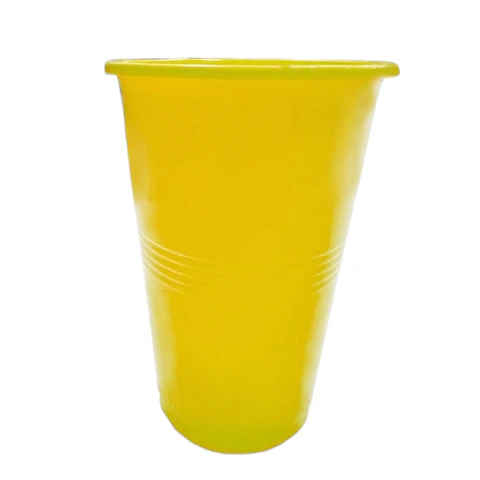 Vasos extra grandes 6 unidades amarillo 