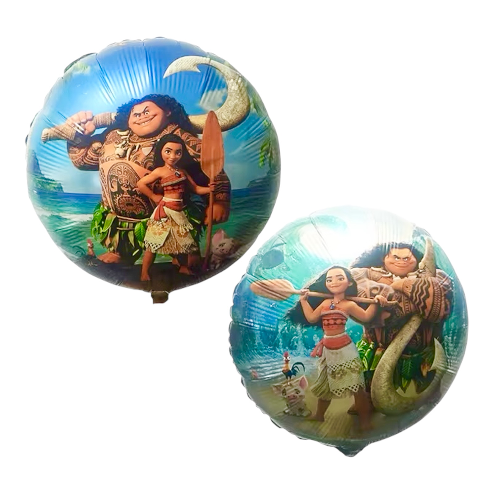 Globo metálico dos caras Moana 