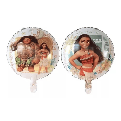 Globo metálico dos caras Moana 