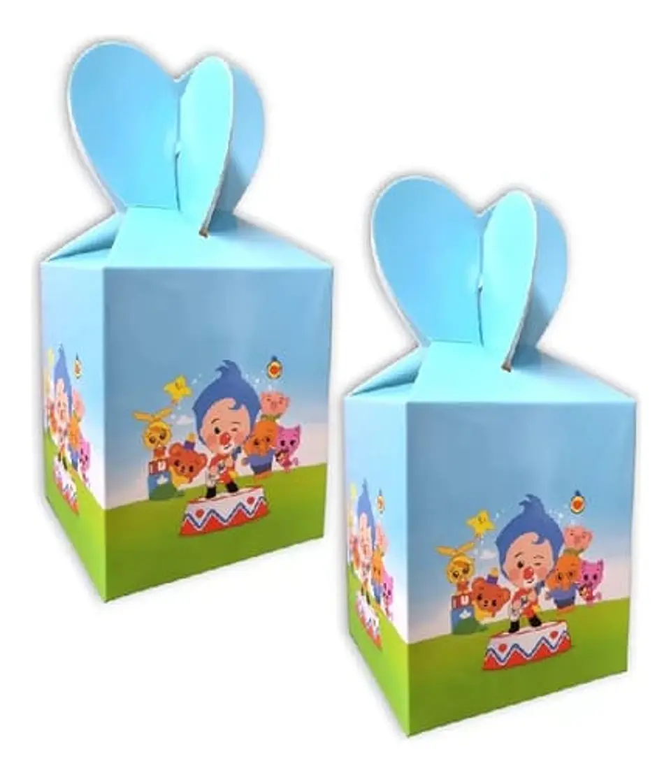 Cajas para sorpresa Plim Plim x6 1