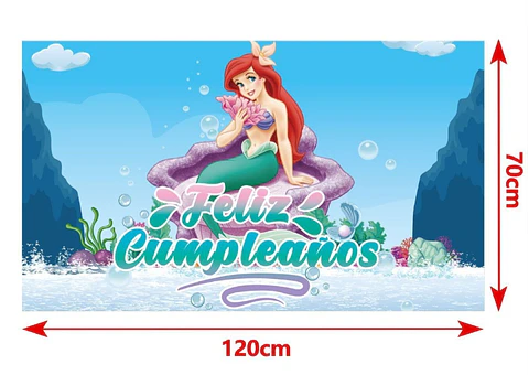 Tela fondo ariel