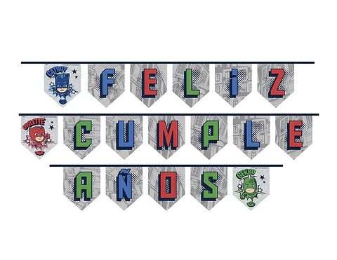 Guirnalda Héroes en pijamas 