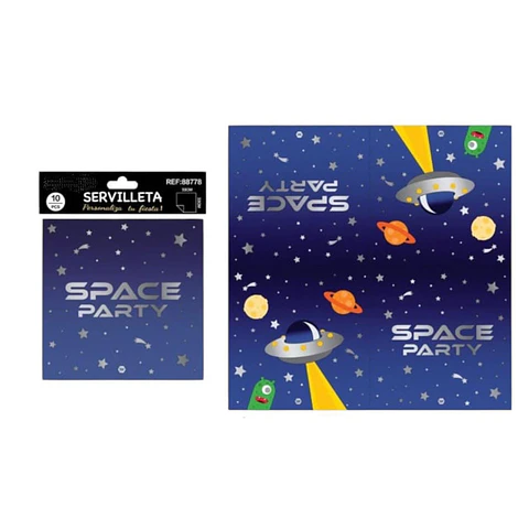 Servilletas Space Party