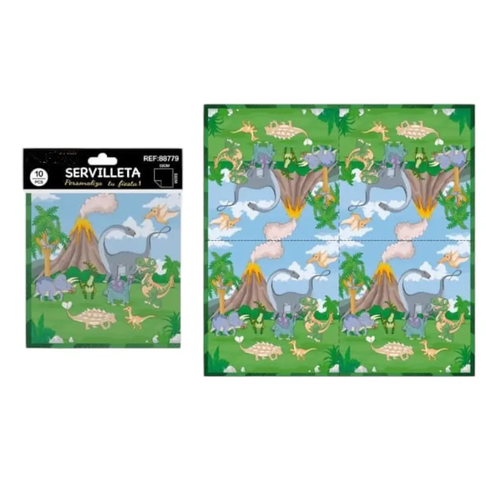 Servilletas Dinosaurio 1