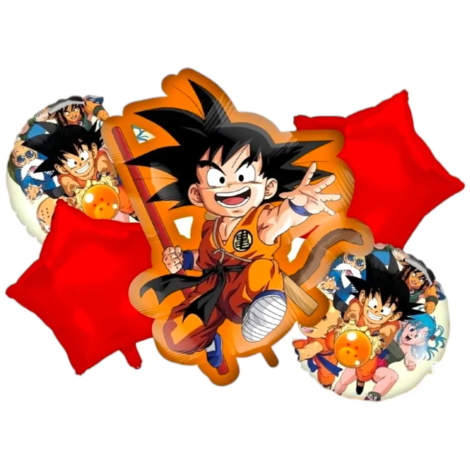 Set de globo Dragon Ball Z 5 piezas  1