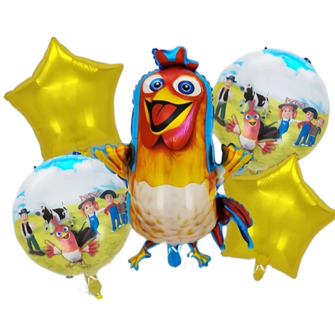 Set de globos Granja de Zenón Bartolito