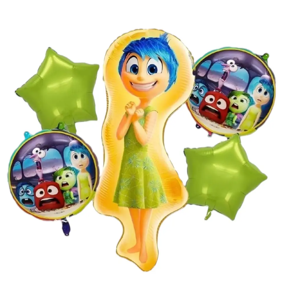 Set de globos Intensamente Alegria  1