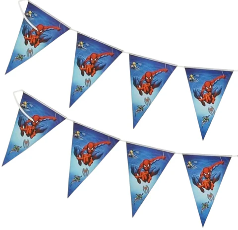 Banderín Spiderman