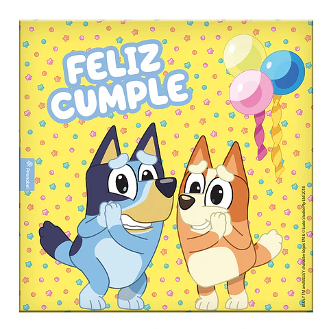 Servilletas Bluey