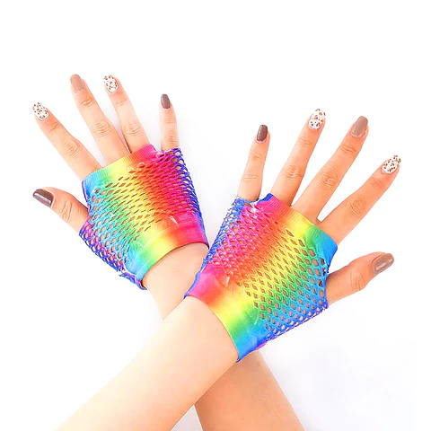 Guante malla Corto Multicolor 