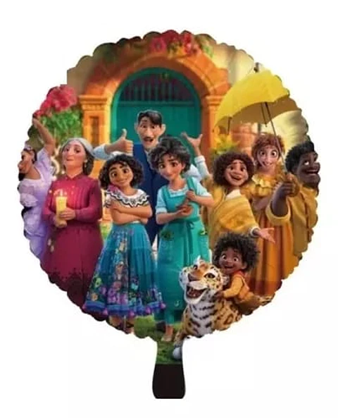 Globo Metalico Encanto x5