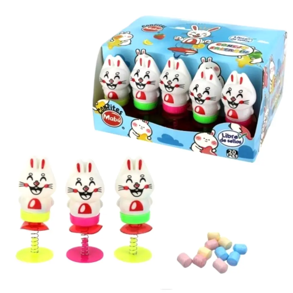 Candy juguete conejo 20 unidades  1