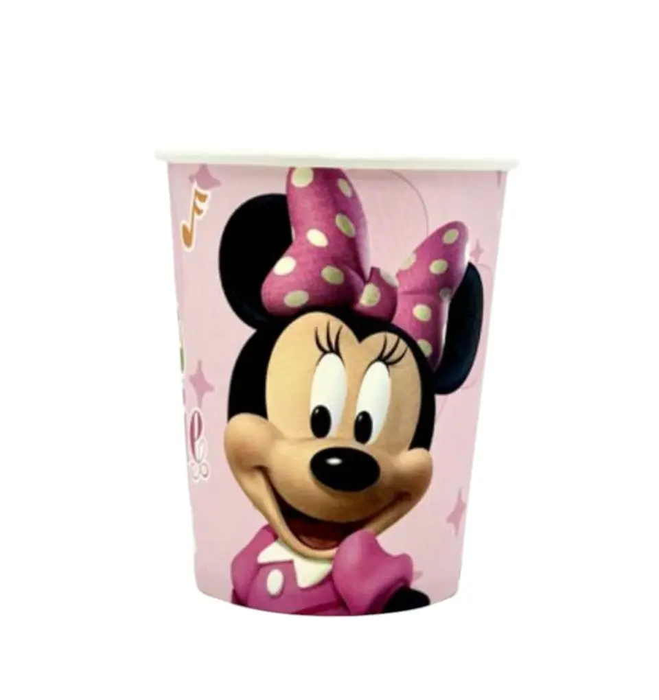 Vasos minnie mouse x6 1