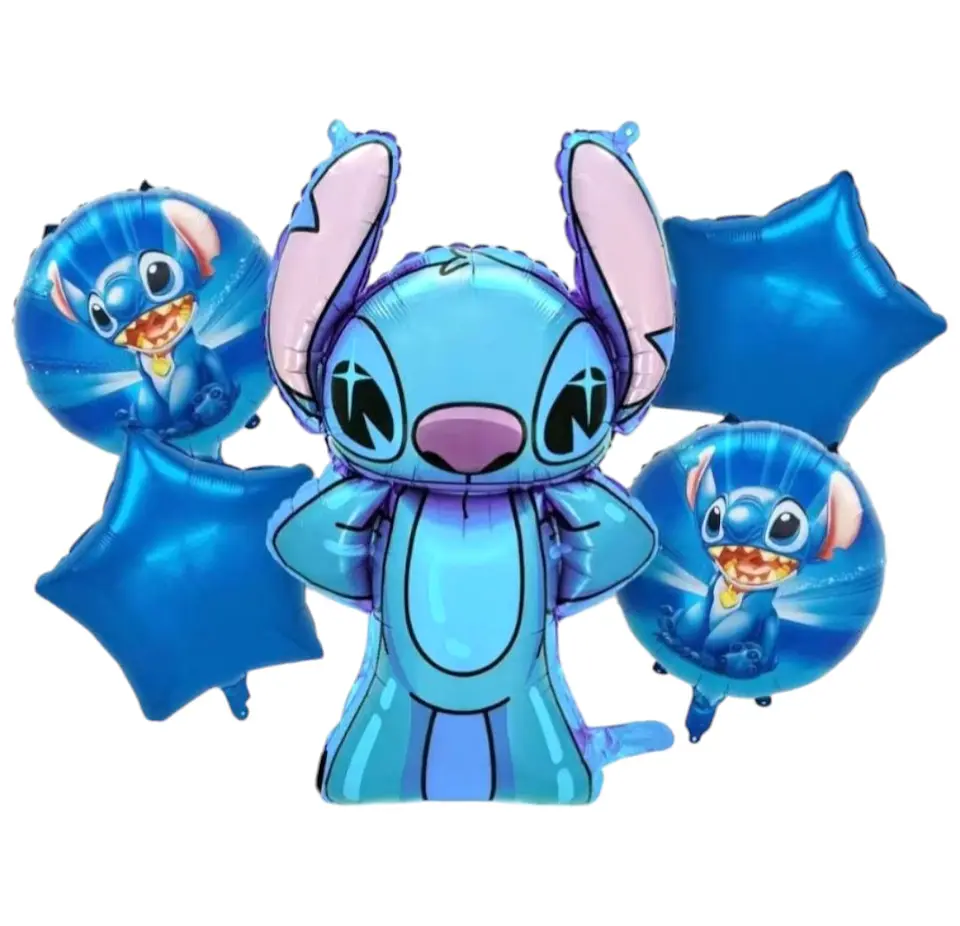 Set globos Stitch 1