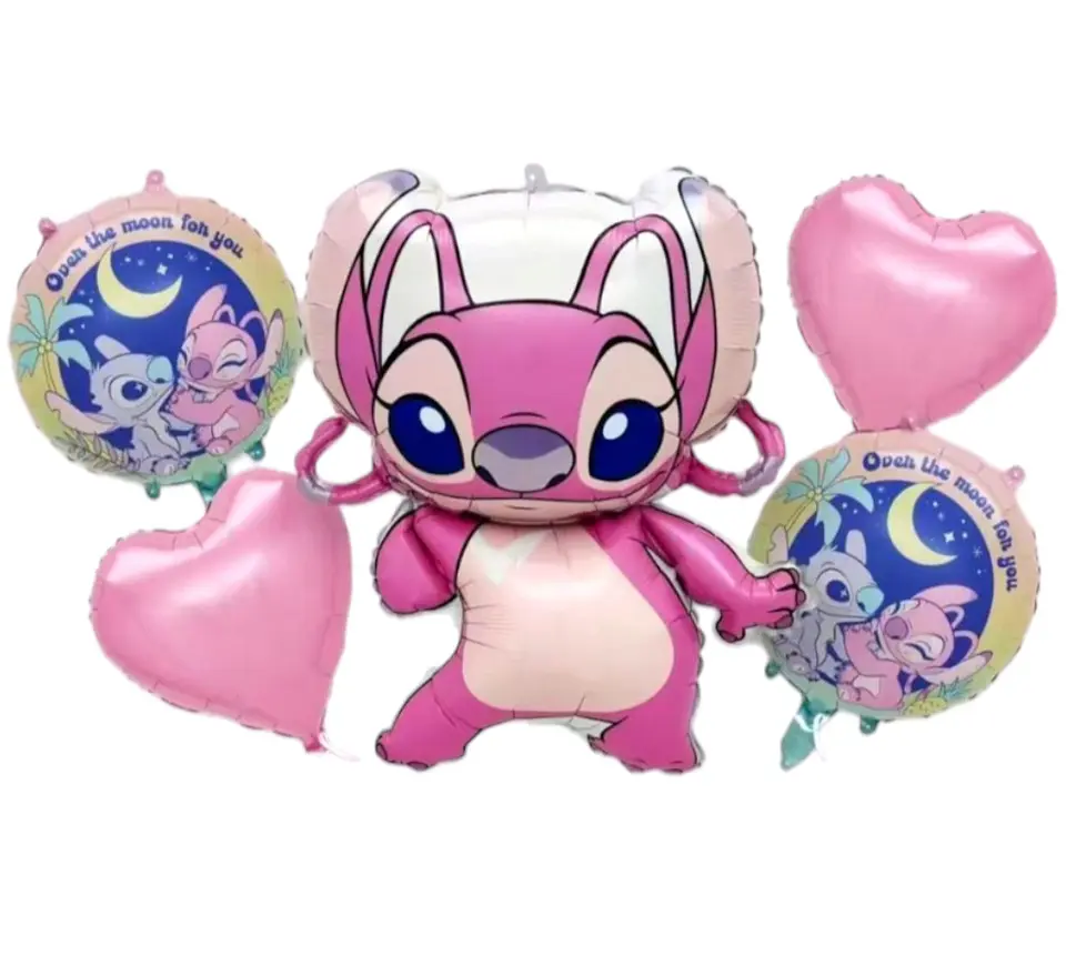 Set globos angel stitch 1