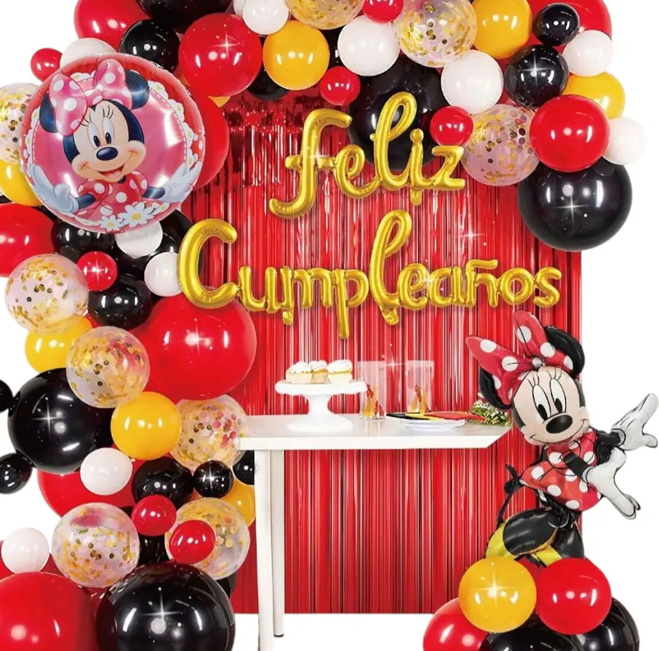 Decoración Minnie Mouse 59 piezas 1