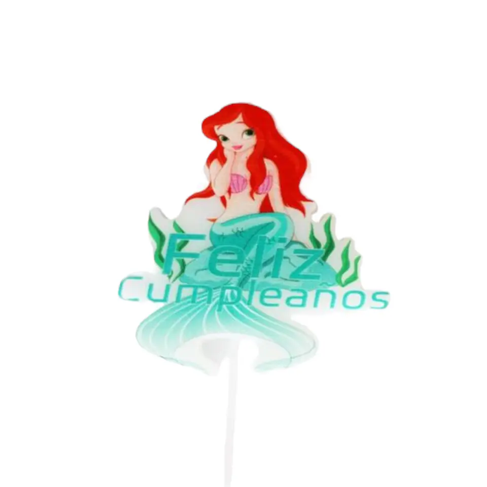Vela Cumpleaños Sirena 1