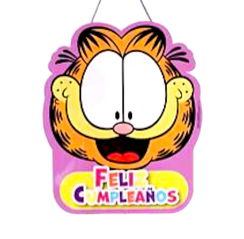 Piñata plegable Garfield