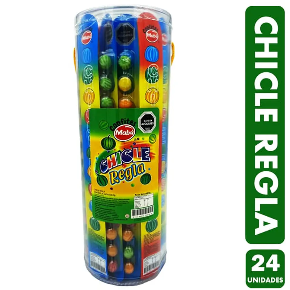 Chicle Regla x24 1