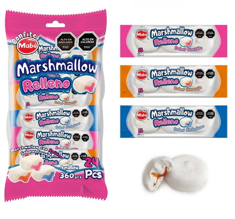 Marsmellow relleno x24