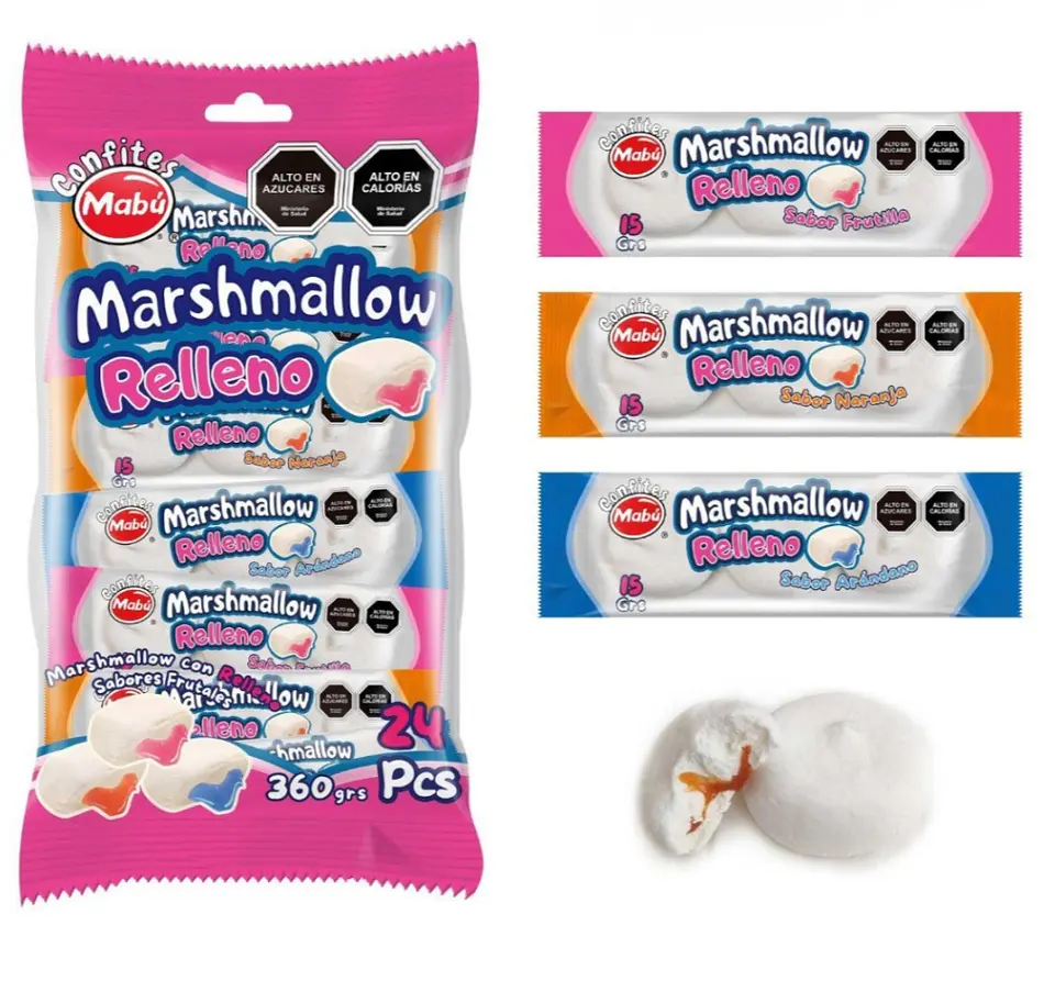 Marsmellow relleno x24 1