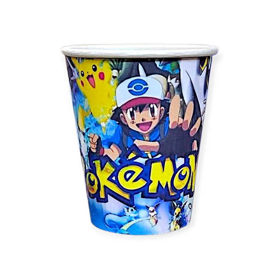 Vasos pokemon x6 1