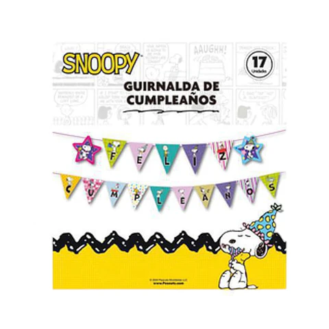 Banderines Snoopy