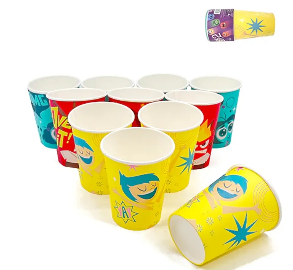 Vasos Intensamente x10 1