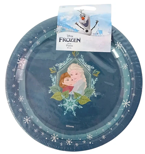 Platos Frozen x10