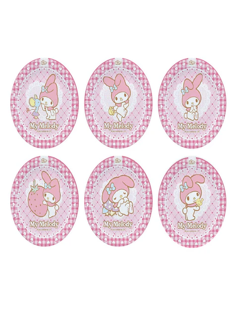Platos My Melody x6