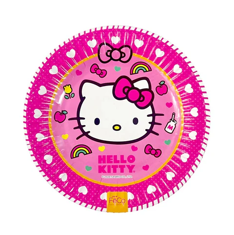 Platos Hello Kitty x6
