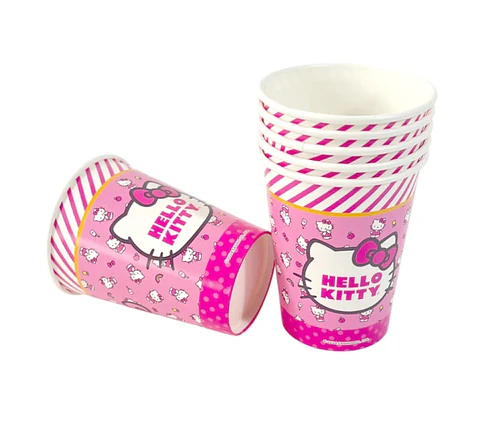 Vasos Hello Kitty x6