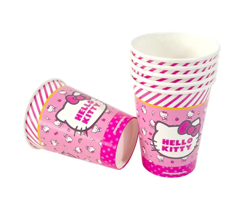 Vasos Hello Kitty x6 1