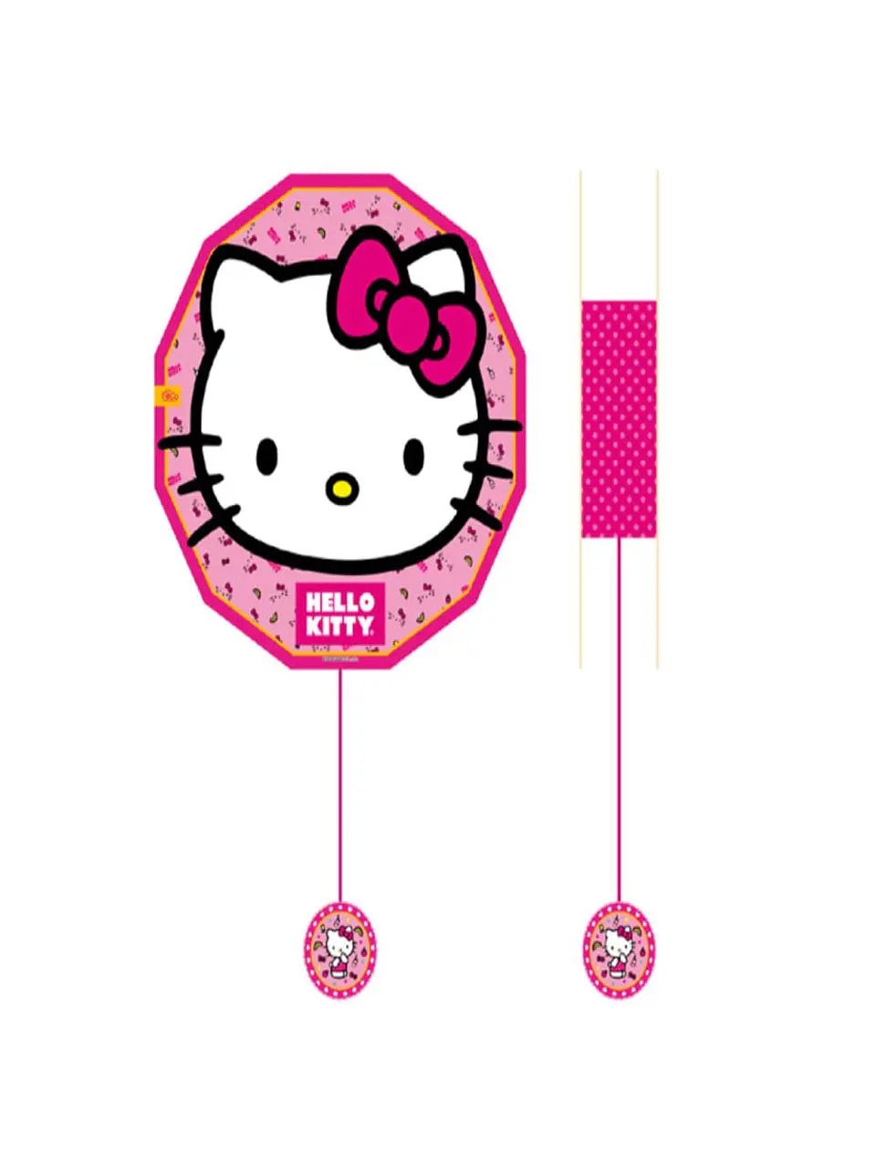Piñata 3D Plegable Hello Kitty 1