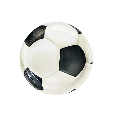 Platos de cartón Futbol x6