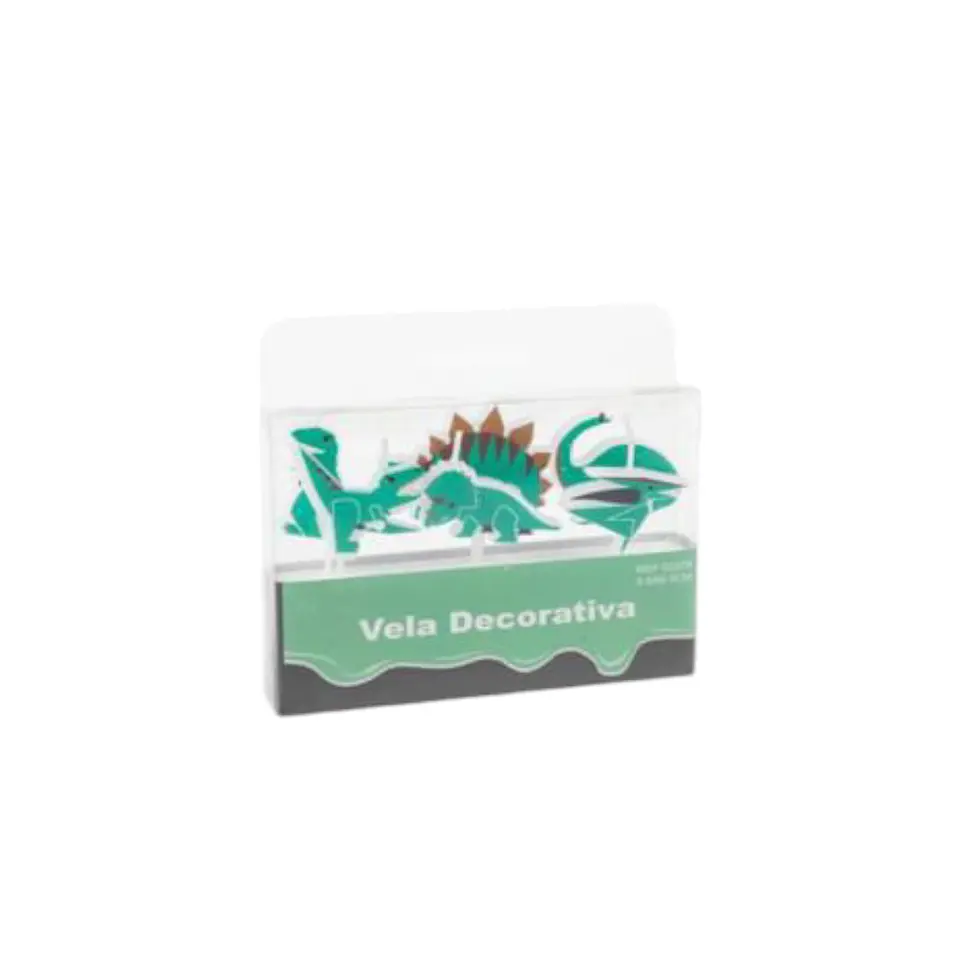 Velas Dinosaurio x5 1
