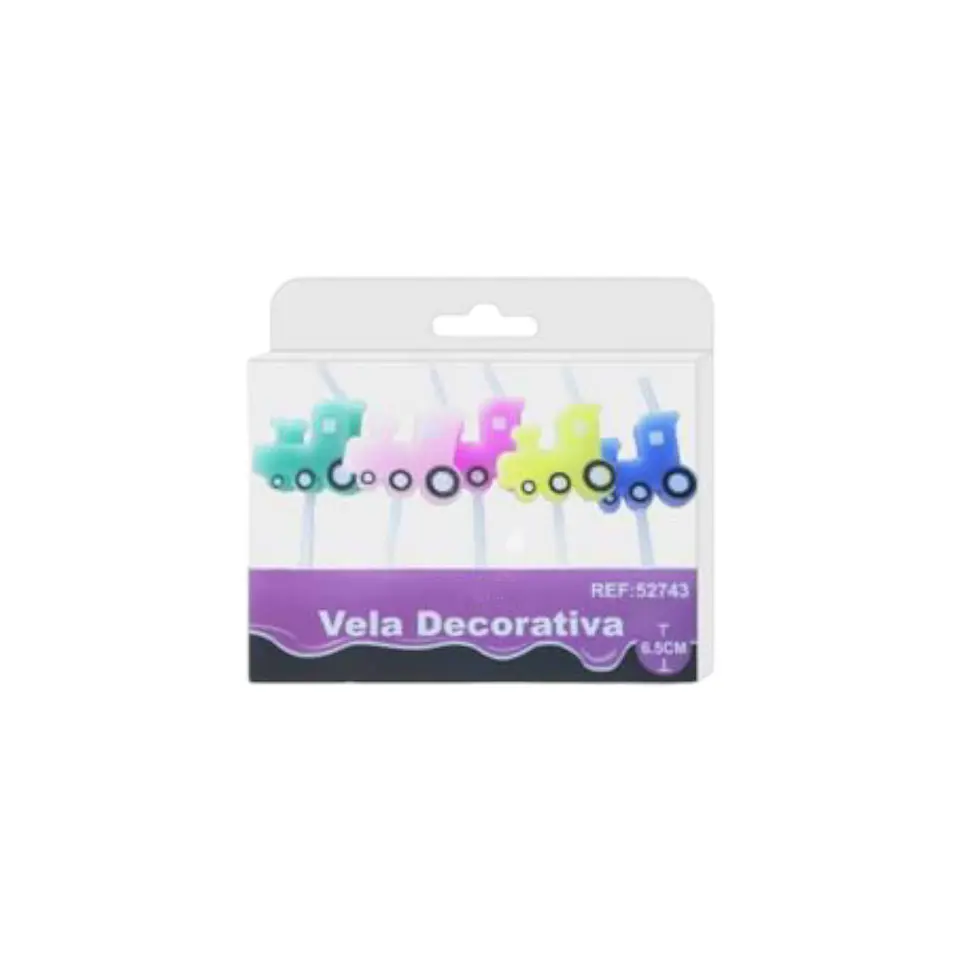 Velas Tren x5 1