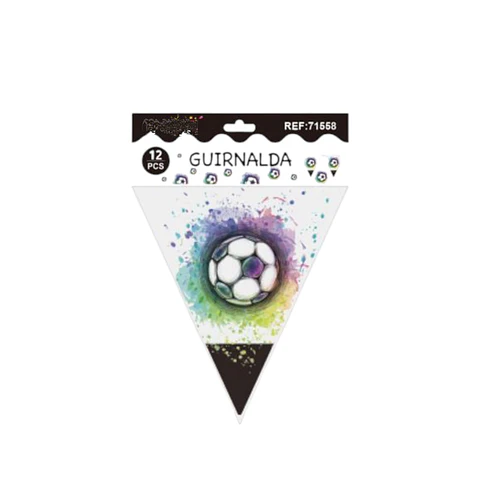Banderin triangulo futbol