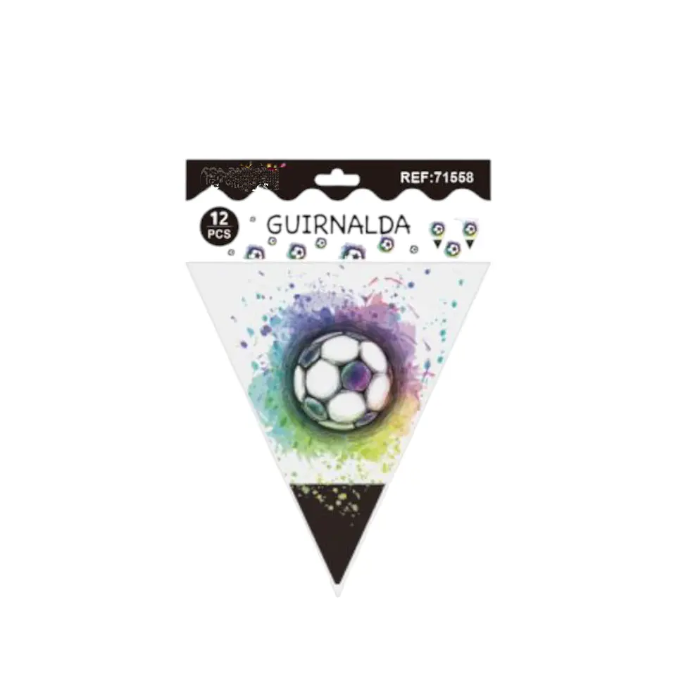 Banderin triangulo futbol 1
