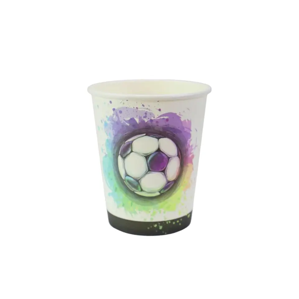 Vasos de futbol x6 1