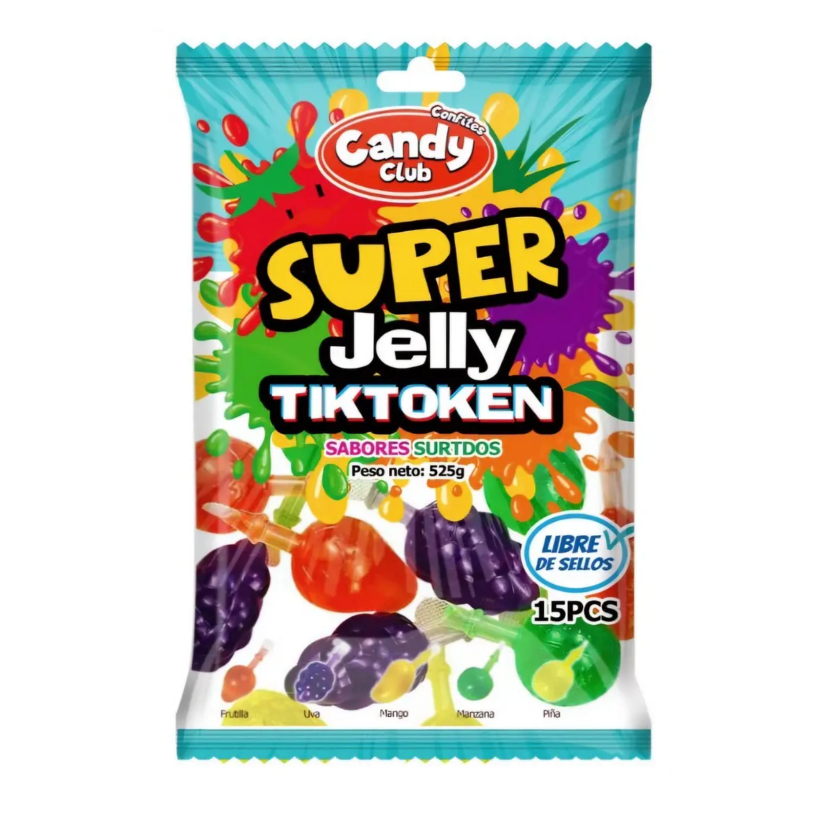 Super Jelly Display Bolsa TikToken