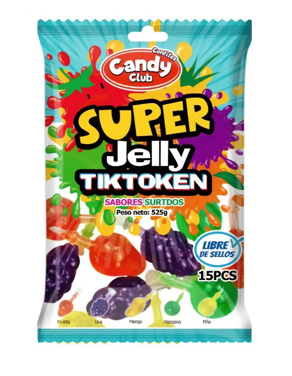 Super Jelly Display Bolsa TikToken 1