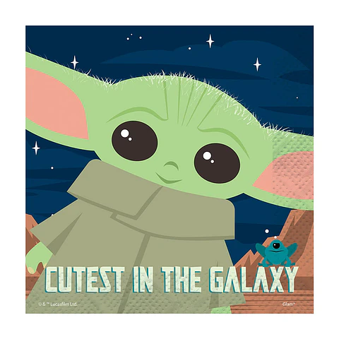 Servilletas Star Wars x12