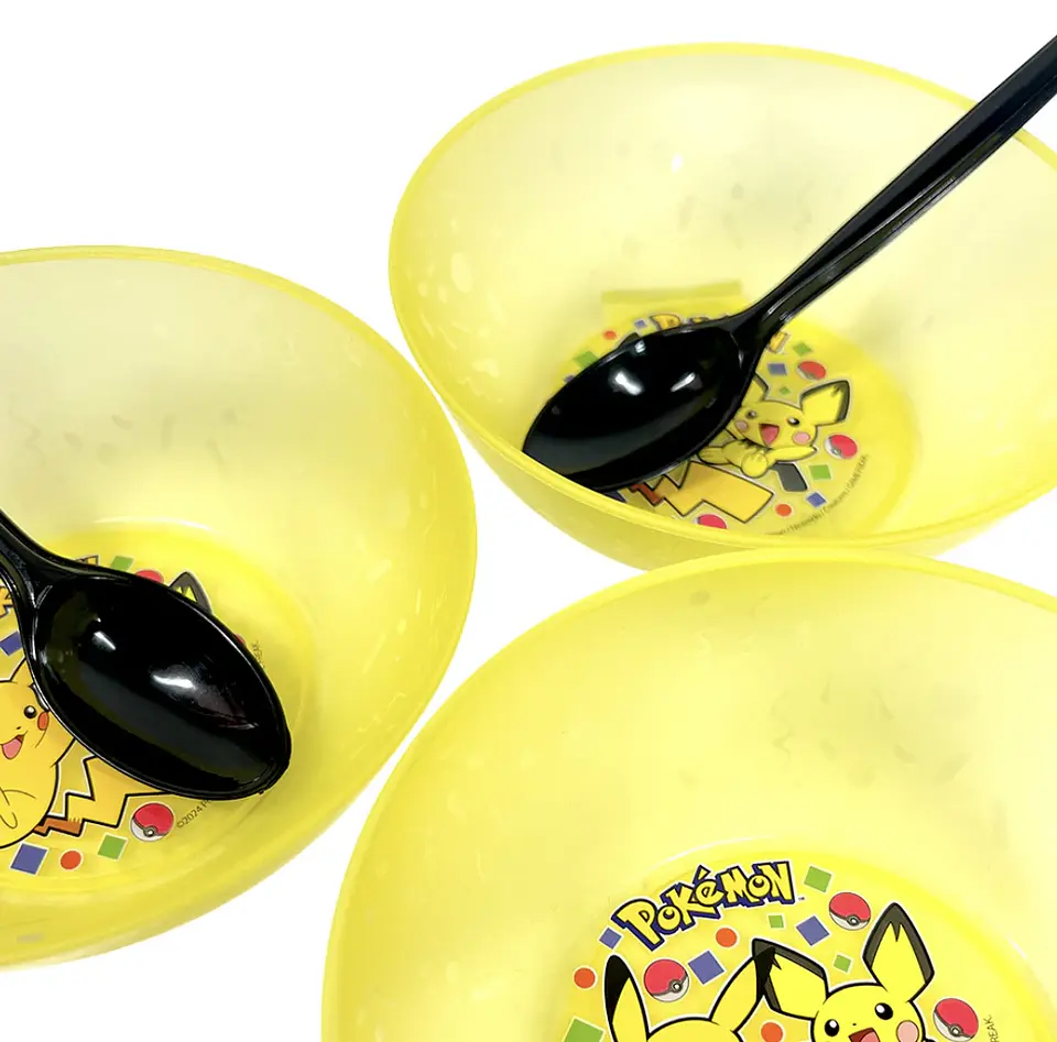 Bowl Reutilizable Pokemon x4 2