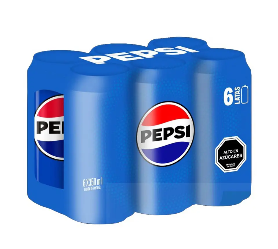 Pepsi 350 ml 6 unidades  1