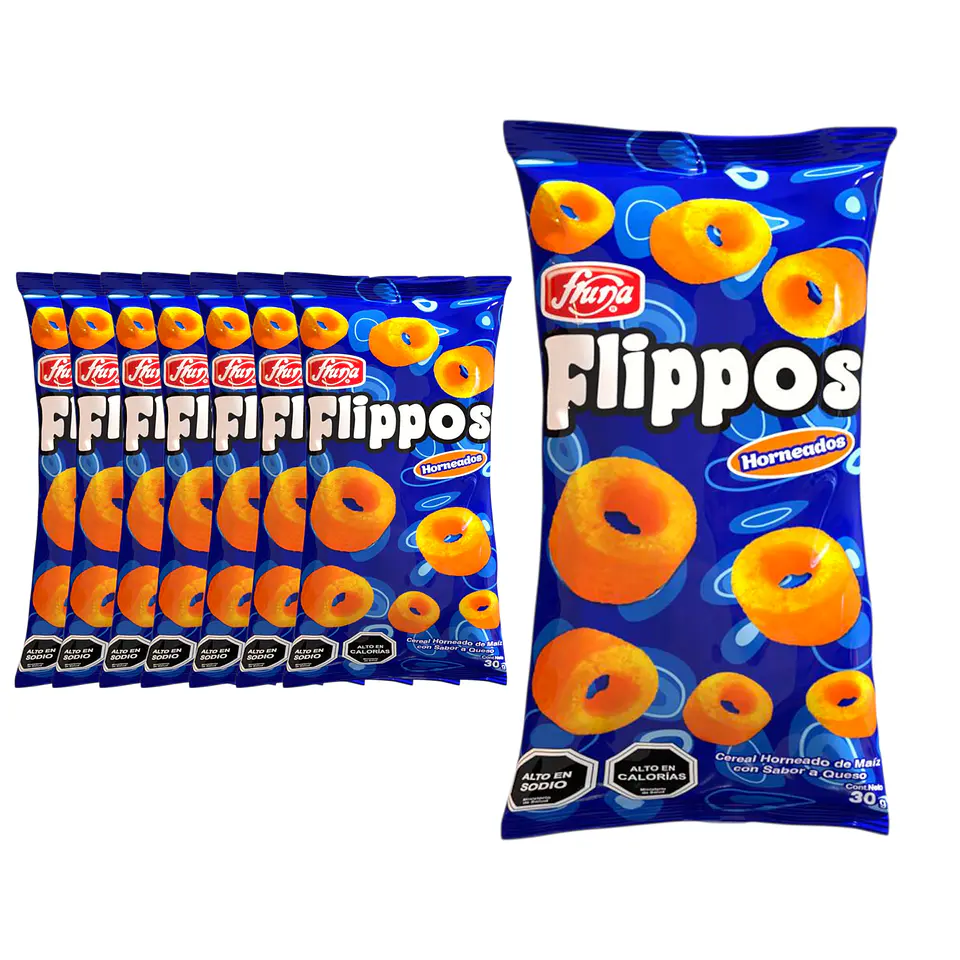 Flippos 10 unidades de 30 gr 1