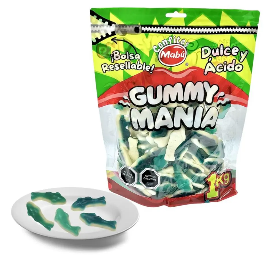 Gomitas delfin bolsa grande 1kg 1